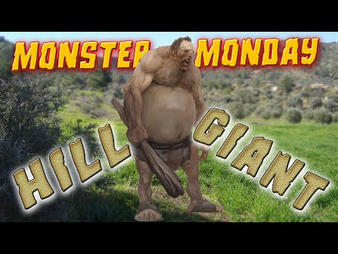 Monster Monday: Hill Giants - D&D, Dungeons & Dragons monsters