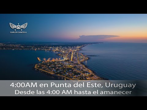 Punta del Este, desde las 4:00AM hasta el amanecer, Maldonado, Uruguay.