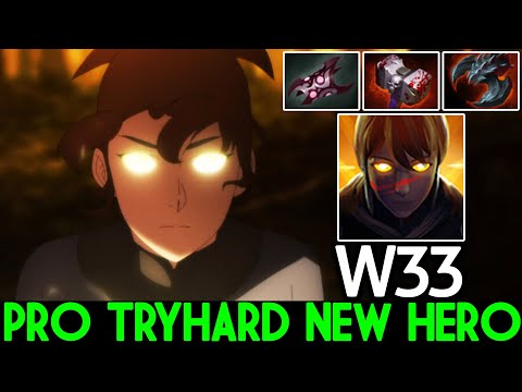 W33 [Marci] Master Tier Mid Player Tryhard New Hero Dota 2