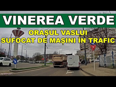Orasul VASLUI cu politia in strada pe 23 aprilie 2021