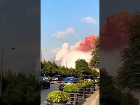 Massive Explosion in Beirut Port: “Shock Wave ”