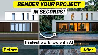 From SketchUp Viewport to Photorealistic Render in Seconds
