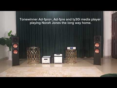 Tonewinner AD-1pa+ & Tonewinner Ad-1pre+ & TY-i30 media player playing Sarah Jones The long way home