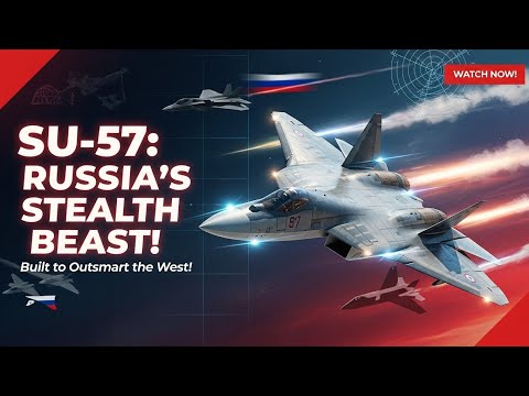 How Russia Built the Su-57: The Stealth Jet Meant to Beat the West!