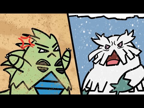 Sand vs Hail in Competitive Pokemon.