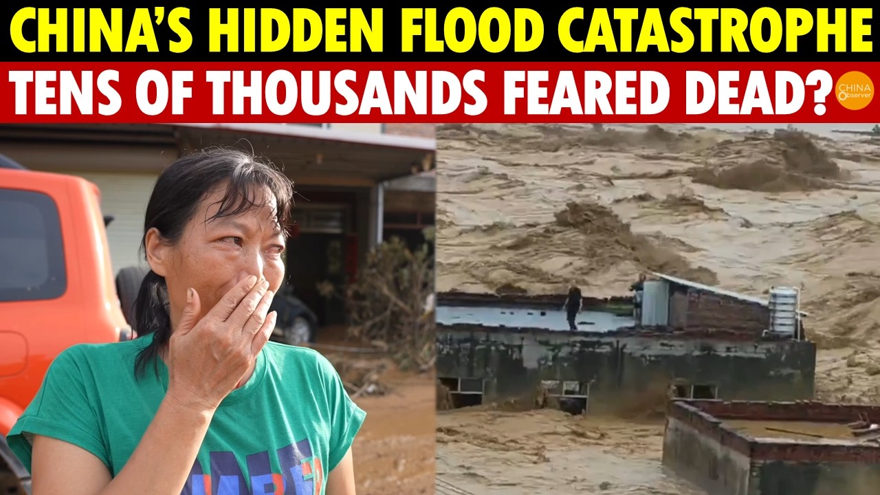 China’s Hidden Flood Catastrophe: Tens Of Thousands Feared Dead?Officials Fight To Control The Story