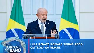 Lula rebate Trump após críticas ao Brasil no G7 | Jornal da Band