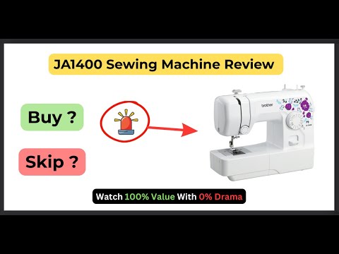 JA1400 Sewing Machine Review | Big Claims But Real Performance 👍 |