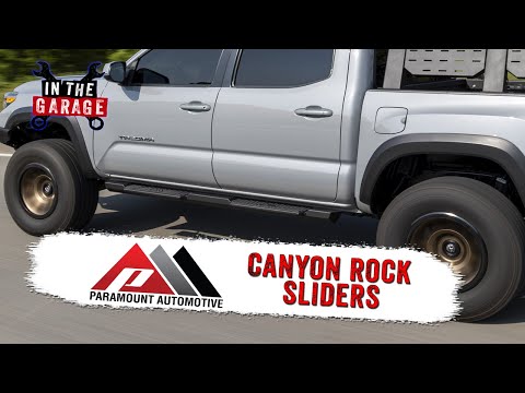 Paramount Automotive Canyon Rock Sliders - Features and Benefits