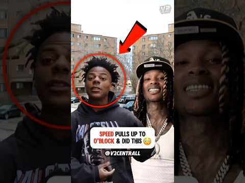 IShowSpeed Pulls Up To Oblock & Did This😳 #ishowspeed #oblock