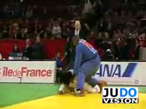 JUDO 2008 Tournois de Paris: Teddy Riner (FRA) - Reda Nafwa (QAT)