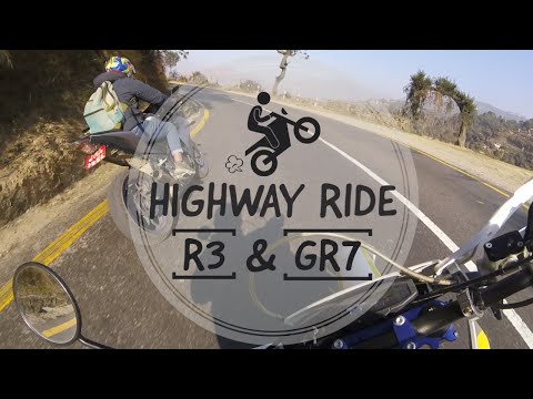 || HIGHWAY RIDE || R3 KO COLOUR CHANGE COSTS  RS 7000 😲 || KTM - DAMAN ||