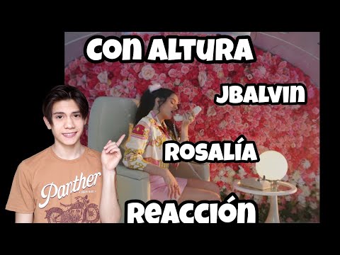 ROSALÍA, J Balvin - Con Altura (Official Video) ft. El Guincho (Reacción)