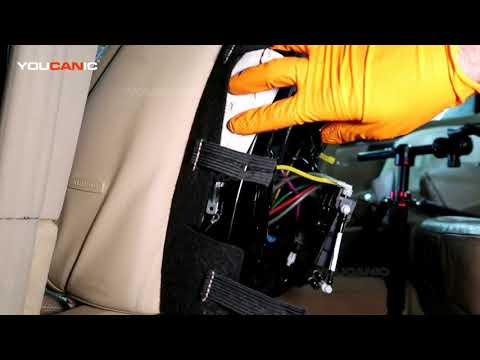 2006-2013 Mercedes-Benz S-Class W221 S550 Front Seat Cover and Side Airbag Removal