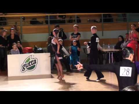 Latvia Open 2011 Youth Latin Vadims Kuznecovs - Albina Dzalagonija 1.8fin samba
