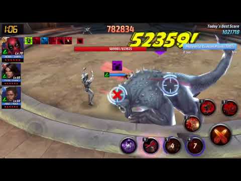 T3 Deadpool Extreme Alliance Battle 1.25 million