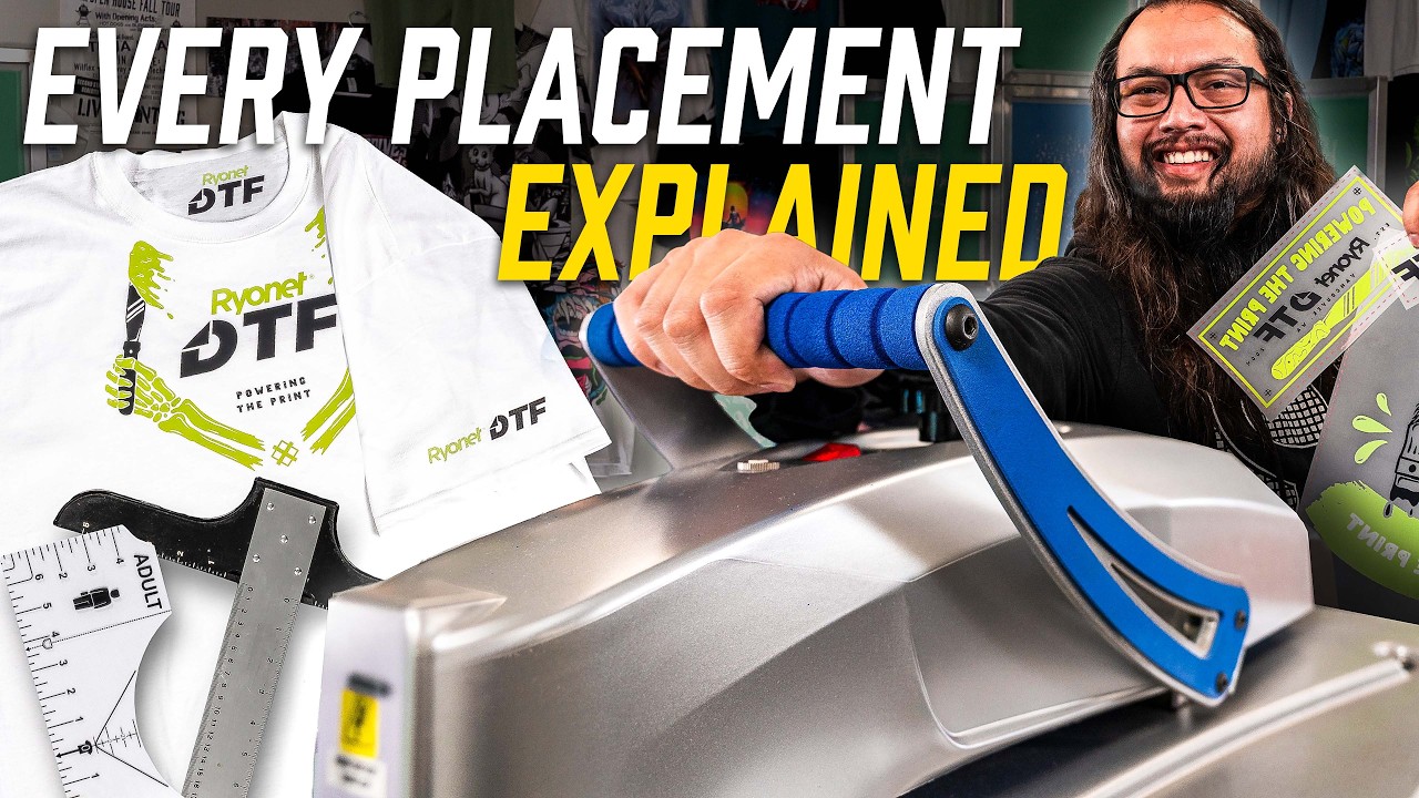 Every T-Shirt Placement Explained. DTF, Screen Printing, and Heat Pressing Guide
