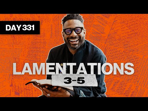 Day 331: Lamentations 3-5 | Read The Bible In A Year | Bible Study with Commentary by Tia Arango