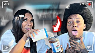 DUMPING WHOLE BOTTLE Of SALT 🧂 In ANGRY GIRLFRIEND DRINK!!! 😱 * HILARIOUS *