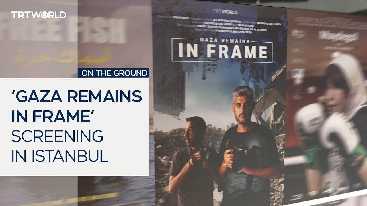 Gaza Remains in Frame screening in Istanbul