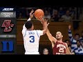 Boston College Vs. Duke Condensed Game | 2018-19 ACC Basketball