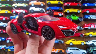 Alloy cars with super hero paint, rare model cars in my hand *