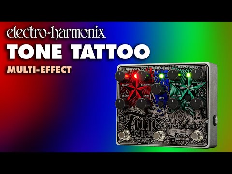 Electro-Harmonix Tone Tattoo Analog Delay / Chorus / Distortion Pedal