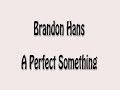Original Musician & Original Singer-Songwriter Brandon Hans new Original Song "A Perfect Something"