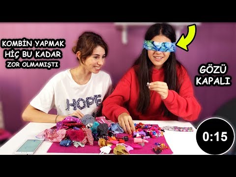 Gözü Kapalı Barbie Kombin Challenge Dila Kent Video