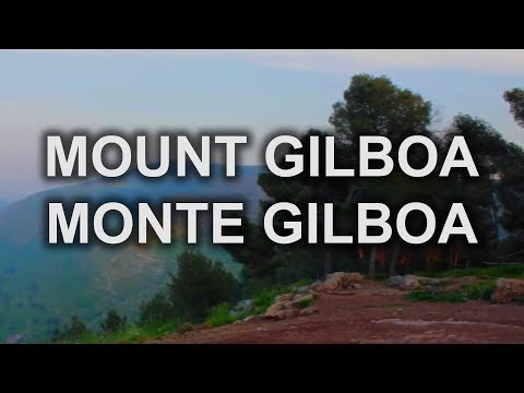 Mount Gilboa   Israel   Cafetorah com