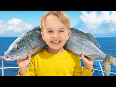 Fishing boat challenge with Chris and friends