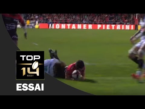 TOP 14 ‐ Essai de Leigh HALFPENNY (RCT) – Toulon-Pau – J26 – Saison 2016/2017