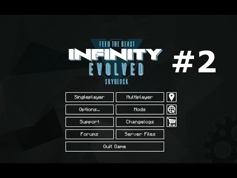 Infinity Evolved Skyblock S1 E2 Heavy Sieve