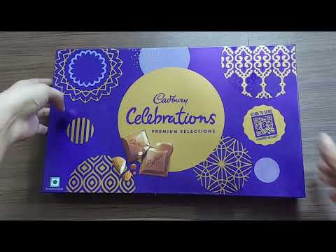 Chocolate box - Cadbury Celebration premium selection chocolates box