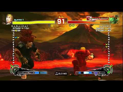 D_o_N_o_t_E_a_t [Cody] vs. zackry0414 [Blanka] | SSF4 Arcade Edition