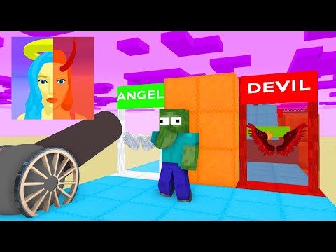 MOBS : DESTINY RUN CHALLENGE - Minecraft Animation