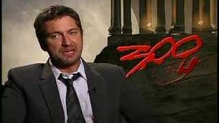 Entrevista al actor Gerard Butler en 300