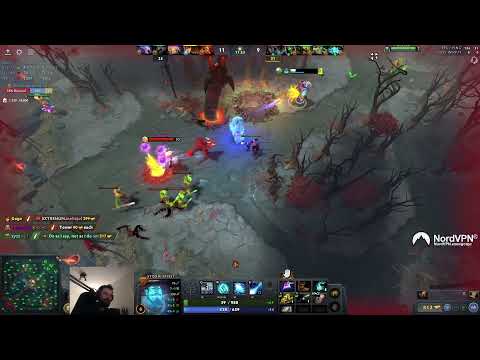 Gorgc trying his best with pos 5 Storm Spirit