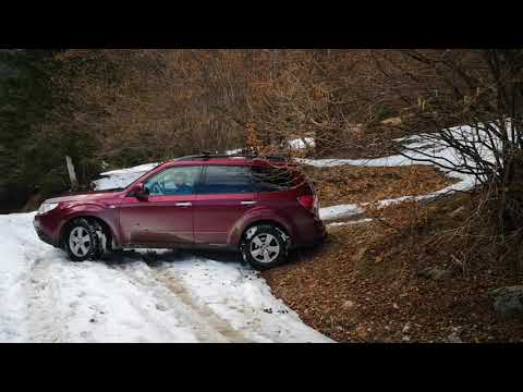 Subaru Forester turn around on slush snow - General Grabber AT3