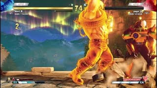 【ストリートファイター5】初心者身内戦　アビゲイルのハメ