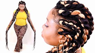 SENEGALESE CORNROWS TO THE FLOOR!
