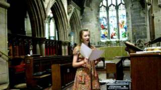 Mollie, 12 year old girl singer...WOW..Alto singing voice, big sound small child.