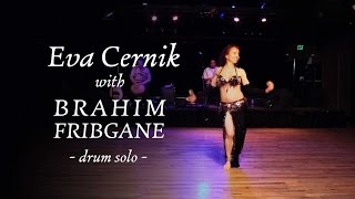 Eva Cernik & Brahim Fribgane - Drum Solo