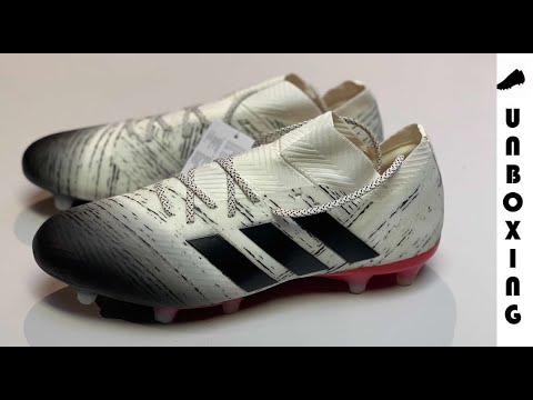 adidas Nemeziz 18.1 FG/AG Initiator - Off White/Core Black/Action