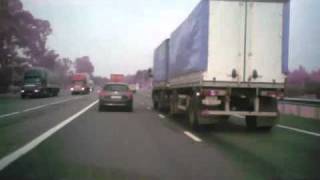 preview picture of video 'Russian M7 Volga Federal Highway (European route E22): Nizhniy Novgorod border'