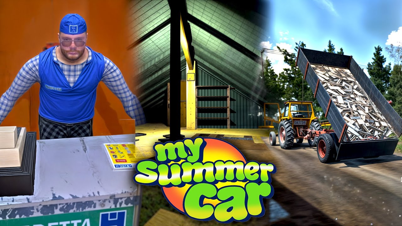 Panfletos, Sustos e Madeira! - My Summer Car NOVA ERA #123