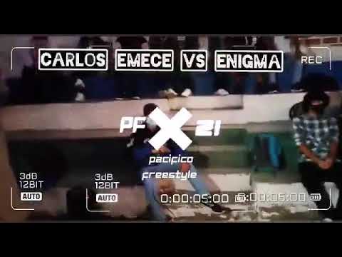 Carlos emece vs enigma 🔥🎙️duelo del pacifico