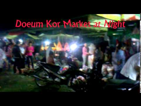 Phsar Doeum Kor at Night - Phnom Penh Simple Market - Phnom Penh