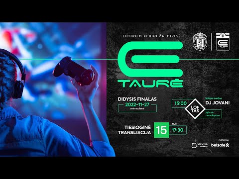 FK Žalgiris E-taurės 2022 finalas