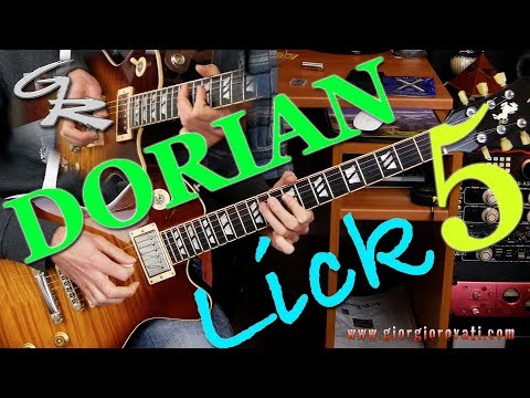 #Guitar #Licks - #Dorian Lick 5 | "Modes for Guitar" | Giorgio Rovati
